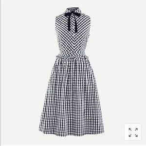 J Crew Shirtdress in Gingham NWT